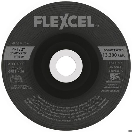FLEXOVIT SEMI-FLEXIBLE GRIND & FINISH WHEEL S6790